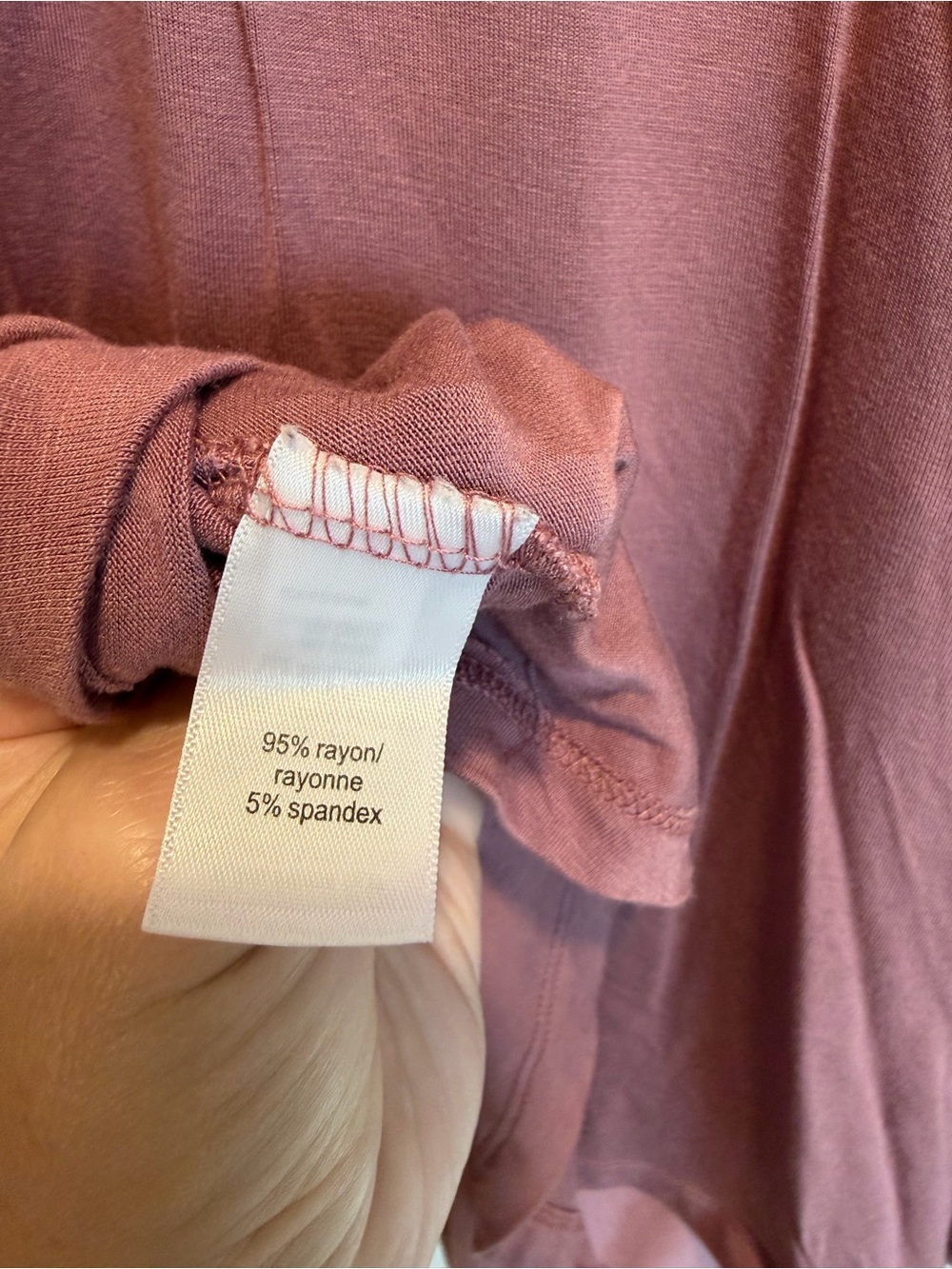 Maurice’s Women’s Sleeveless Ruffle-Trim Tank Top - Dusty Mauve 2XL - Picture 2 of 2